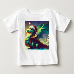 Camiseta De Bebé Dragón 3 de los navidades