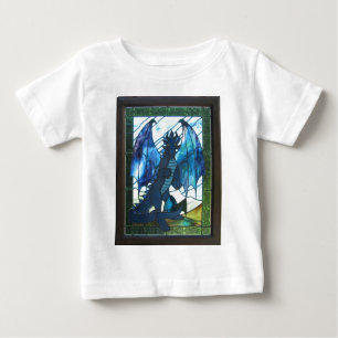 Camiseta De Bebé Dragón azul
