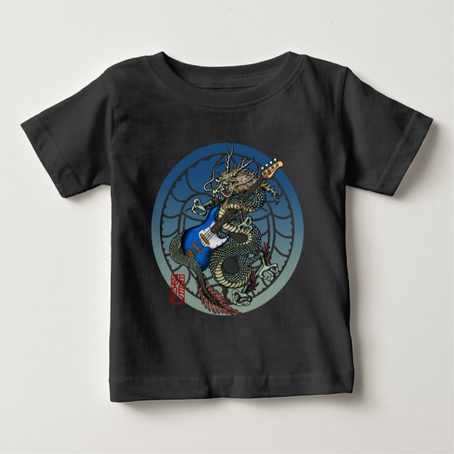 Camiseta De Bebé Dragon Bass 05 (Anverso)