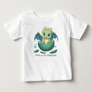 Camiseta De Bebé Dragón bebé, 2024 Año del dragón, Anime Kawaii