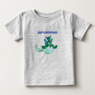 Camiseta De Bebé Dragón Bebé Orgánico Acaba De Sombrarse