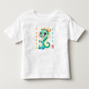 Camiseta De Bebé Dragón Cute 2024
