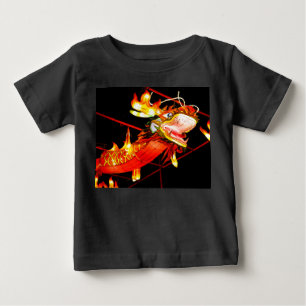 Camiseta De Bebé Dragón de fuego Zhulong