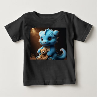 Camiseta De Bebé Dragón de la bahía con Teddy Tee