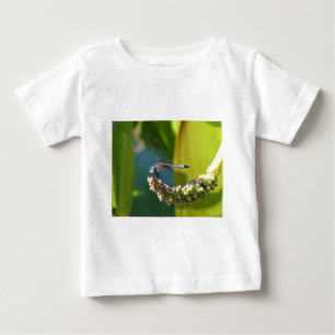 Camiseta De Bebé Dragón de ojos verde azulados