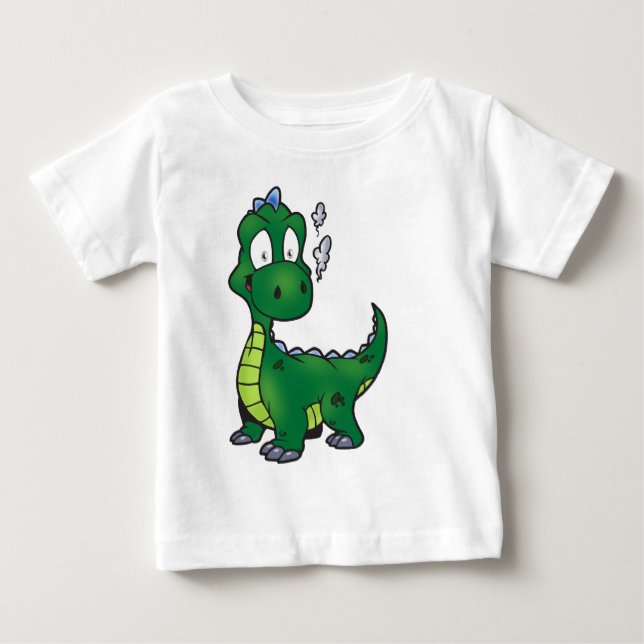 Camiseta De Bebé Dragón del bebé (Anverso)