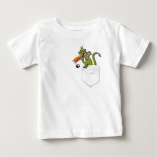 Camiseta De Bebé dragón en tu bolsillo