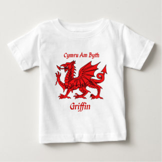 Camiseta De Bebé Dragón Galés del grifo