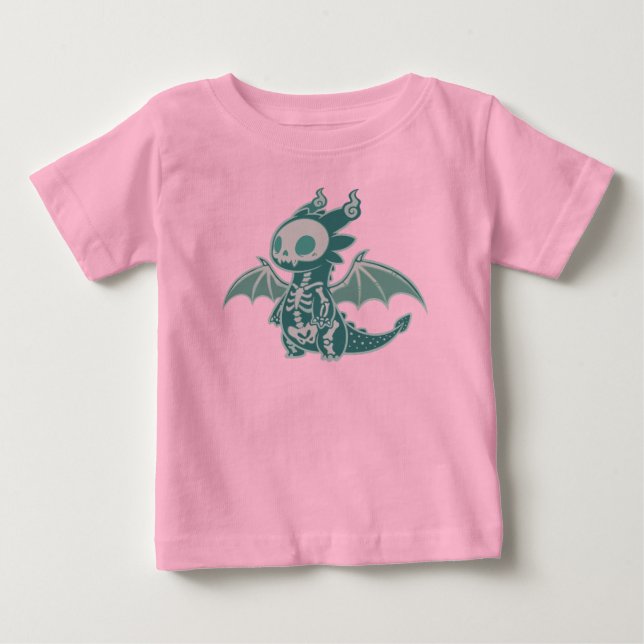 Camiseta De Bebé Dragon Ghost (Anverso)