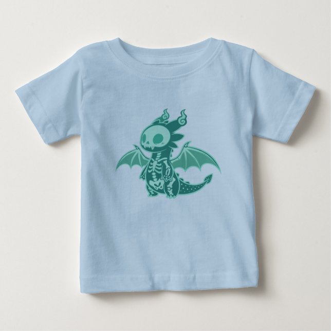 Camiseta De Bebé Dragon Ghost (Anverso)