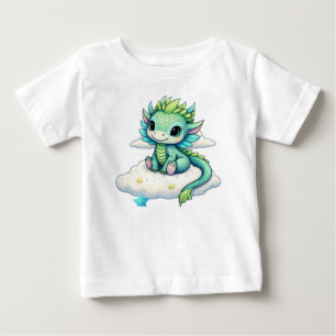 Camiseta De Bebé Dragón lindo