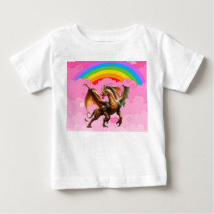 Camiseta De Bebé Dragón Lindo