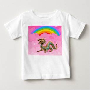 Camiseta De Bebé Dragón Lindo