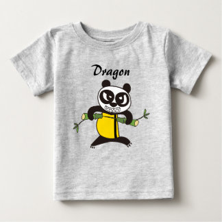 Camiseta De Bebé Dragon Panda