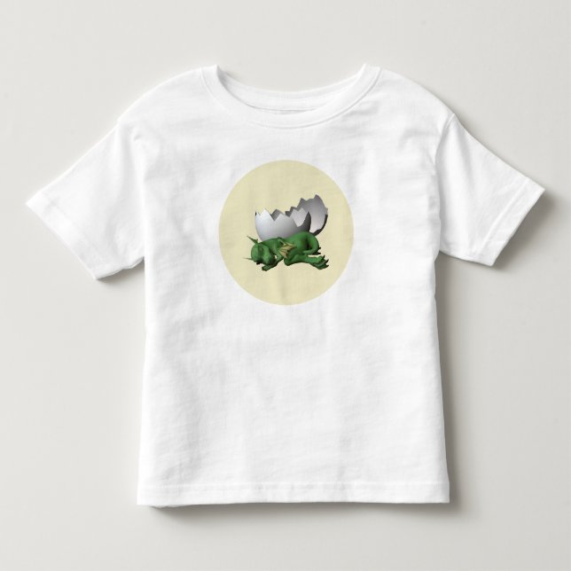 Camiseta De Bebé Dragón recién nacido (Anverso)