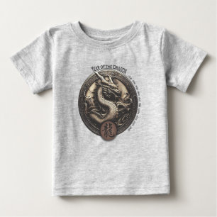 Camiseta De Bebé Dragón zodiaco chino