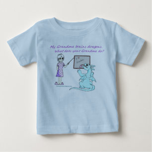 Camiseta De Bebé Dragones de entrenamiento de granjas estadounidens