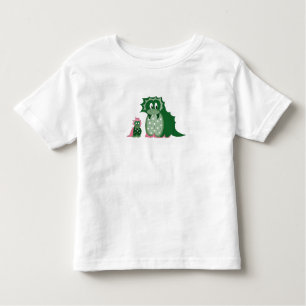 Camiseta De Bebé Dragones verdes de Personalizado lindo