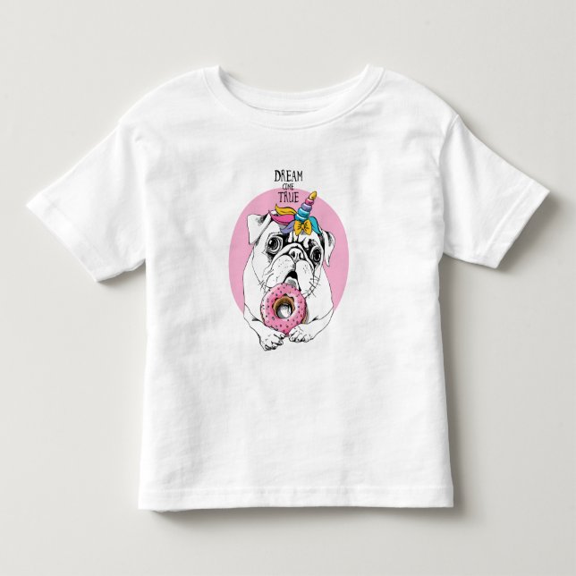 Camiseta De Bebé Dream Come True (Anverso)