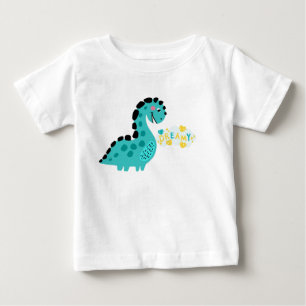 Camiseta De Bebé Dreamy Dinosaur