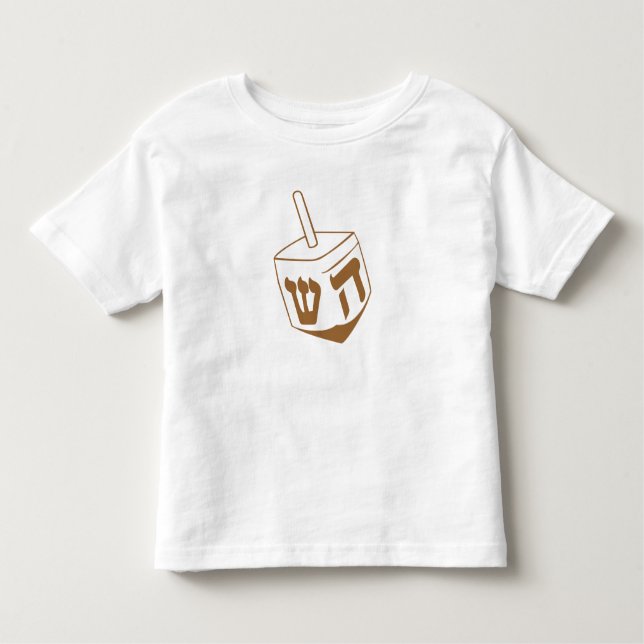 Camiseta De Bebé Dreidel (Anverso)