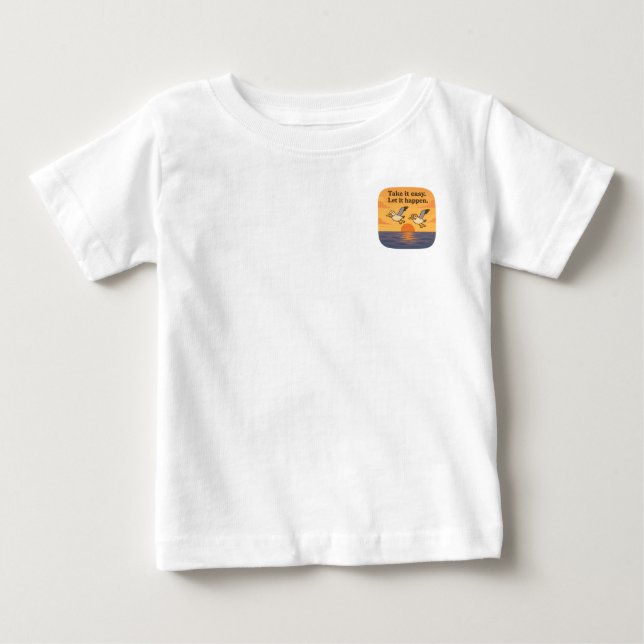 Camiseta De Bebé Drift & Dream (Anverso)