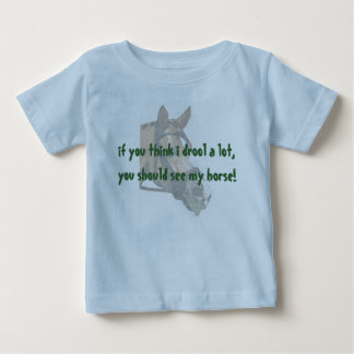 Camiseta De Bebé Drool del bebé