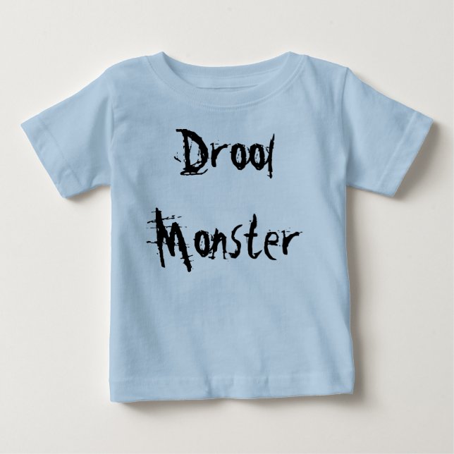 Camiseta De Bebé Drool Monster (Anverso)