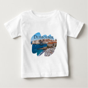Camiseta De Bebé Dubrovnik con una visión