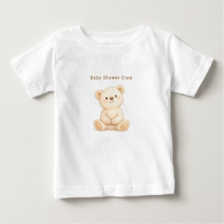 Camiseta De Bebé Ducha de bebé personalizada