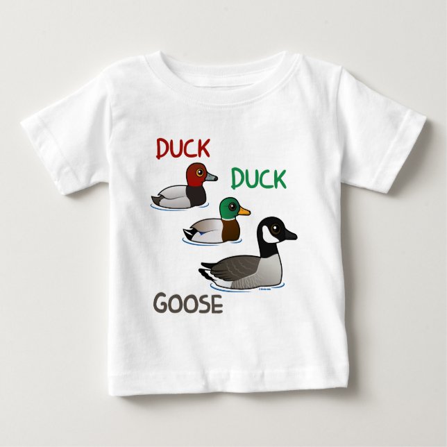 Camiseta De Bebé Duck Duck Goose (Anverso)