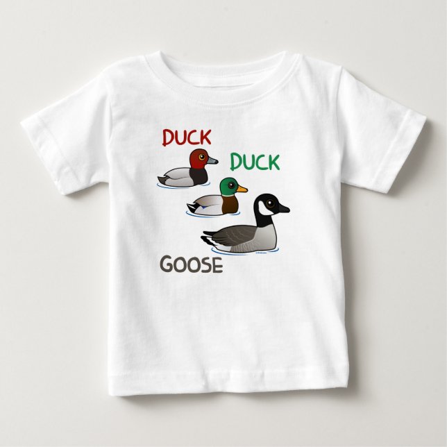 Camiseta De Bebé Duck Duck Goose (Anverso)