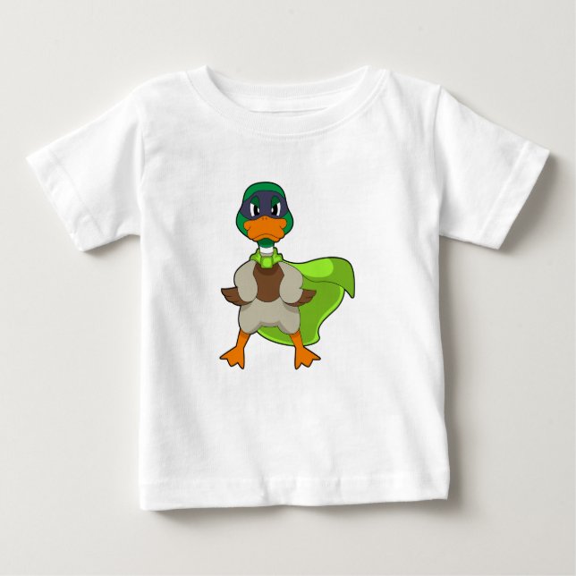 Camiseta De Bebé Duck Hero Cape (Anverso)