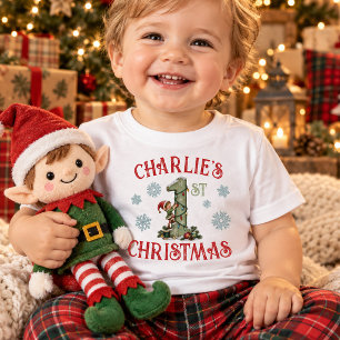 Camiseta De Bebé Duende de Navidad Cumpleaños de bebé Navidad Prime
