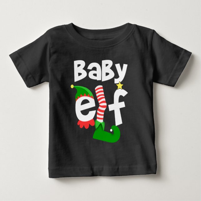 Camiseta De Bebé Duende del bebé (Anverso)