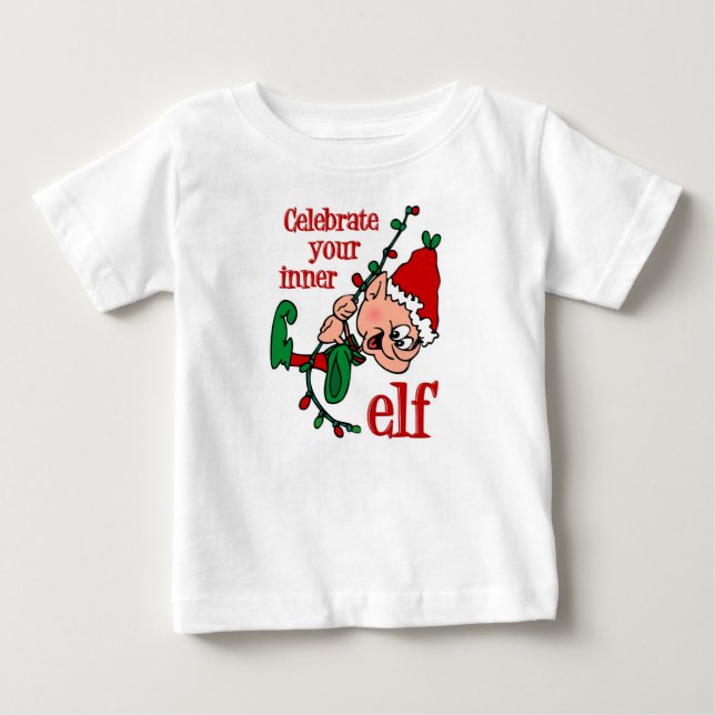 Camiseta De Bebé Duende interno (Anverso)