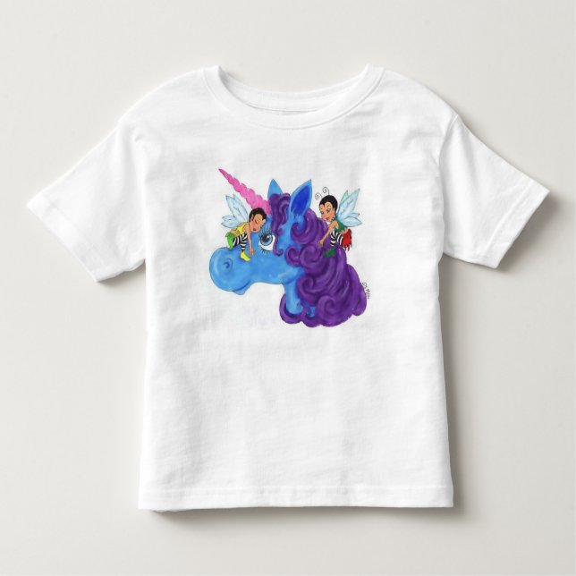 Camiseta De Bebé Duendecillos del unicornio (Anverso)