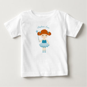 Camiseta De Bebé Dulce Celebración de Cupcake de Bailarina