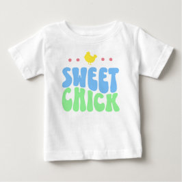 Camiseta De Bebé Dulce Chick