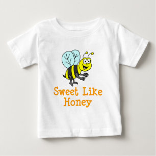 Camiseta De Bebé Dulce como Abeja
