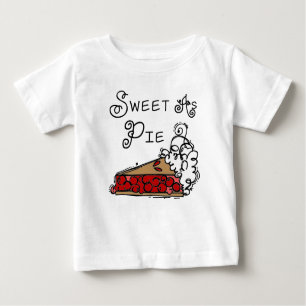 Camiseta De Bebé Dulce como empanada