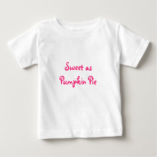 Camiseta De Bebé Dulce como pastel de calabaza