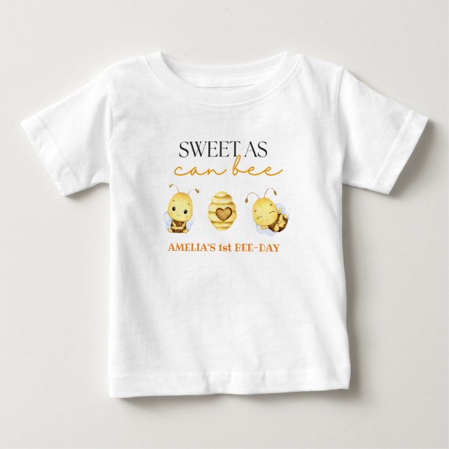 Camiseta De Bebé Dulce como puede ser cumpleaños (Anverso)