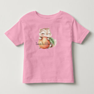Camiseta De Bebé Dulce como un melocotón