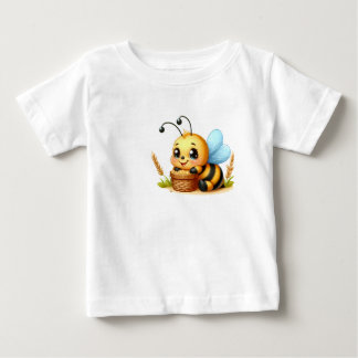 Camiseta De Bebé Dulce como una abeja melífera
