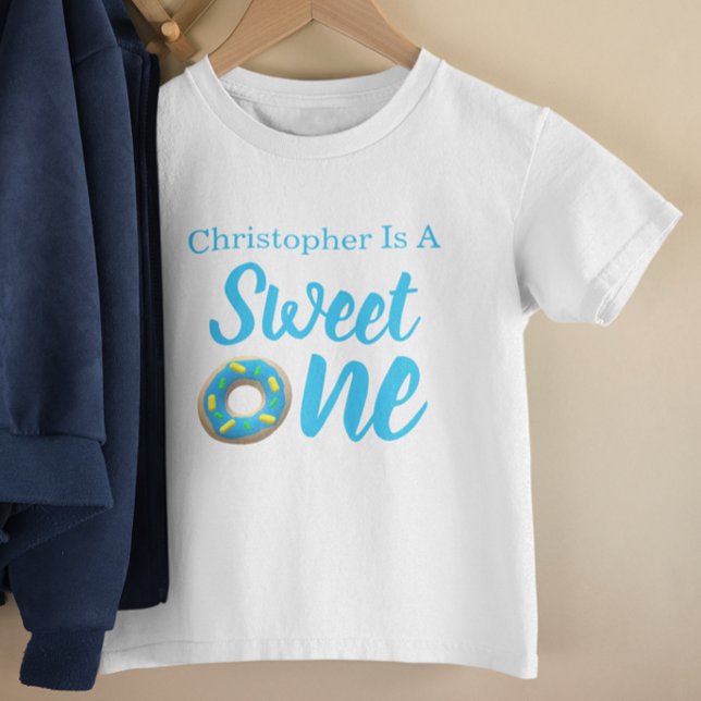 Camiseta De Bebé Dulce Donut Cumpleaños 1 (Subido por el creador)