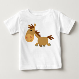 Camiseta De Bebé Dulce dulce Personalizado Caballo Bebé Camiseta