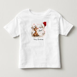 Camiseta De Bebé Dulce Juego de Reno