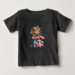 Camiseta De Bebé Dulce letra de Navidad S – Caramelo Caña de vacaci