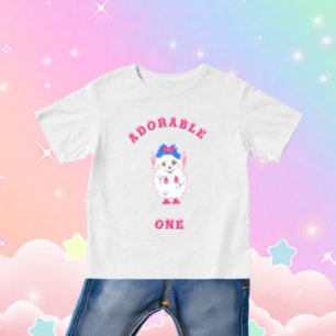 Camiseta De Bebé Dulce monstruo